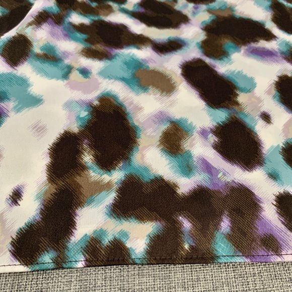 Liz Claiborne Multicolor Sleeveless blouse Medium Lightweight 100% Polyester - Picture 12 of 13